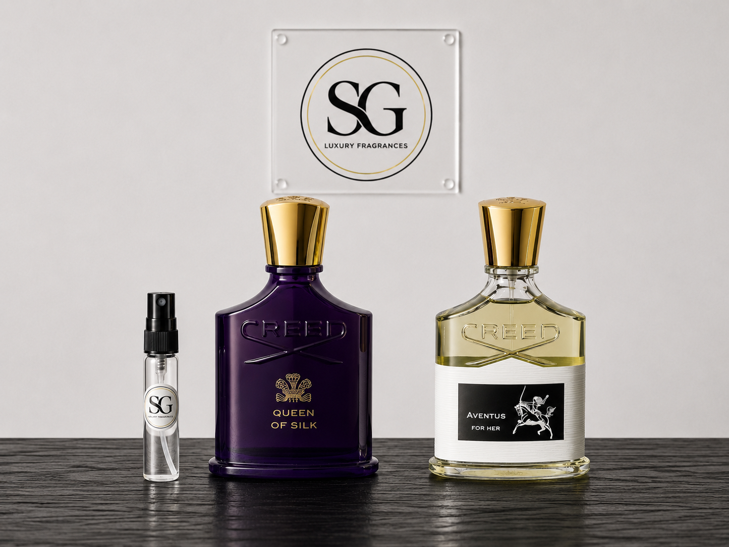 Creed for Her collection | Gift Set | Creed Queen of Silk & Creed Aventus for Her